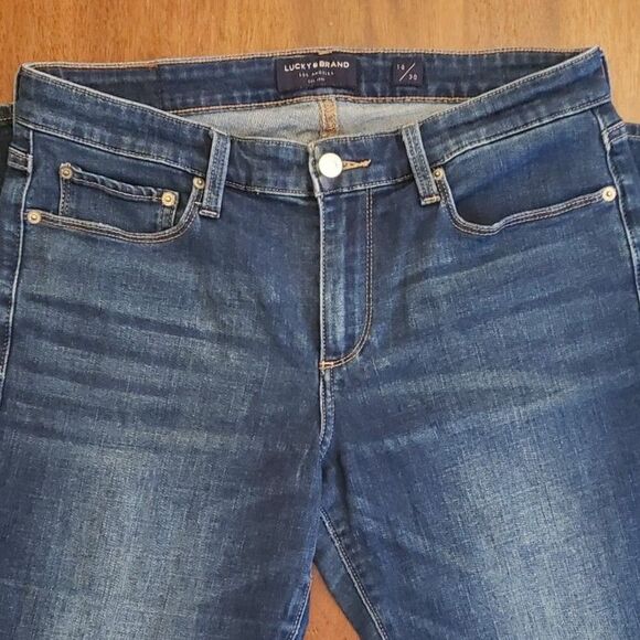 Lucky Brand - Women's - Sweet Crop Jeans - Dark Blue - 10/30 - Picture 5 of 8